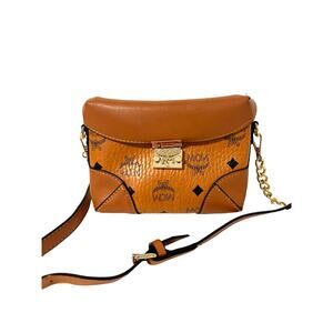 MCM Tracey Belt Cognac-No Belt Strap